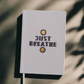 Just Breathe Linen Journal