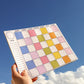 Monthly Checkered Notepad Calendar