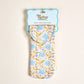 Puffy Sunglasses Case–Poppin' Petals Aqua