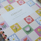 2026 Floral Checks Hardcover Planner