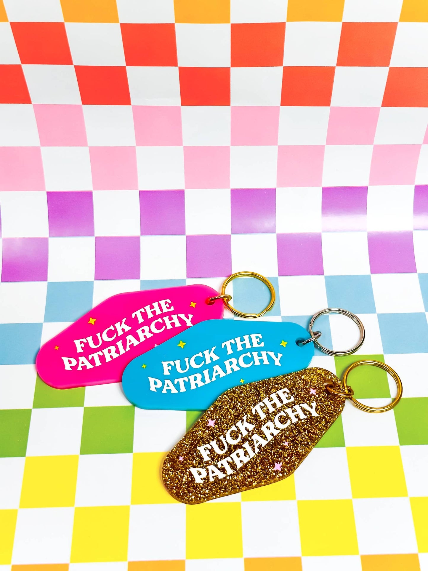 Fuck The Patriarchy Acrylic Keychain