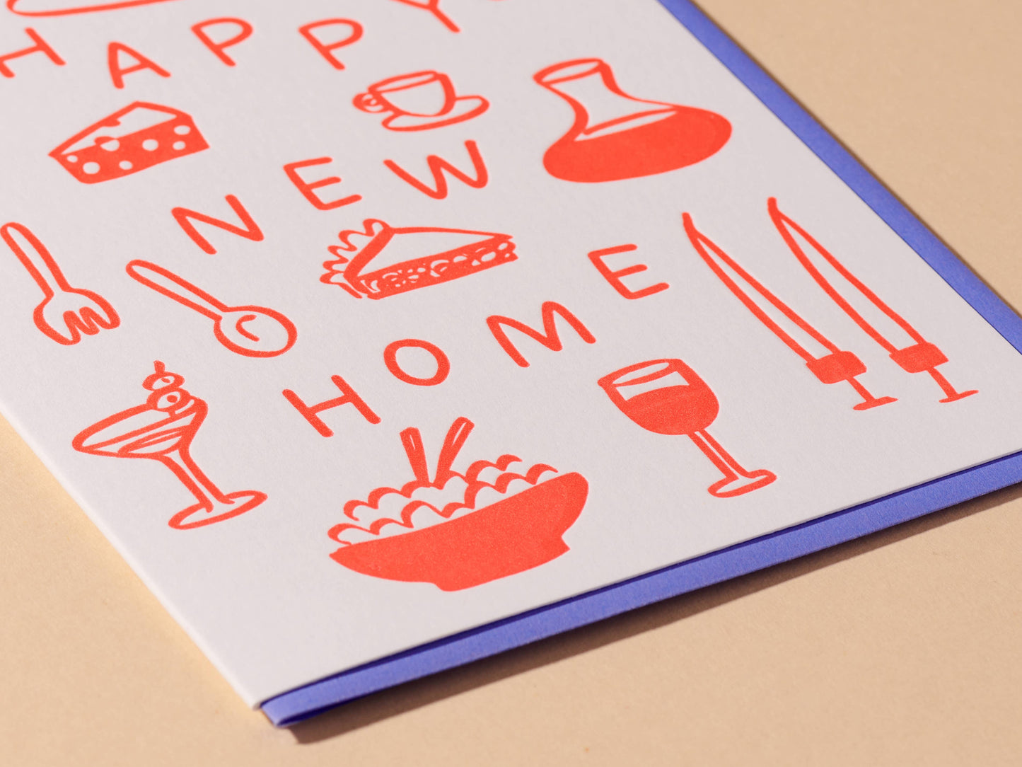 Happy New Home Housewarming Card