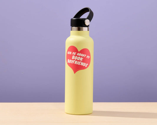 Ask Me About My Book Boyfriends Sticker