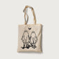 Ghost Couple Tote Bag