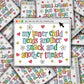 My Inner Child Needs Another Snack Sticker
