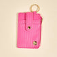 Keychain Wallet – Hot Pink