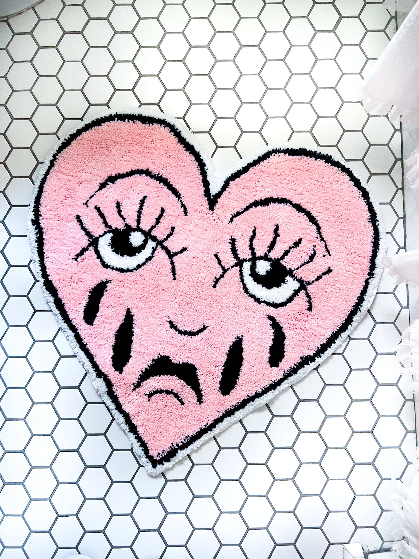 Crying Heart Rug