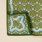 Forest Green Blooms Tea Towel