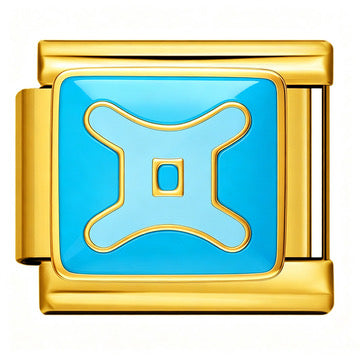 Gold Zodiac Italian Charm