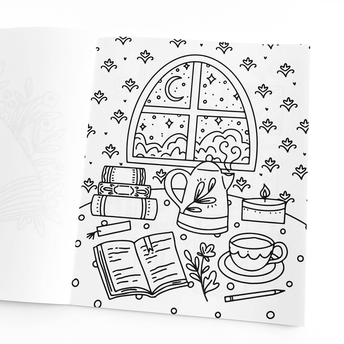 Book Lover Coloring Book