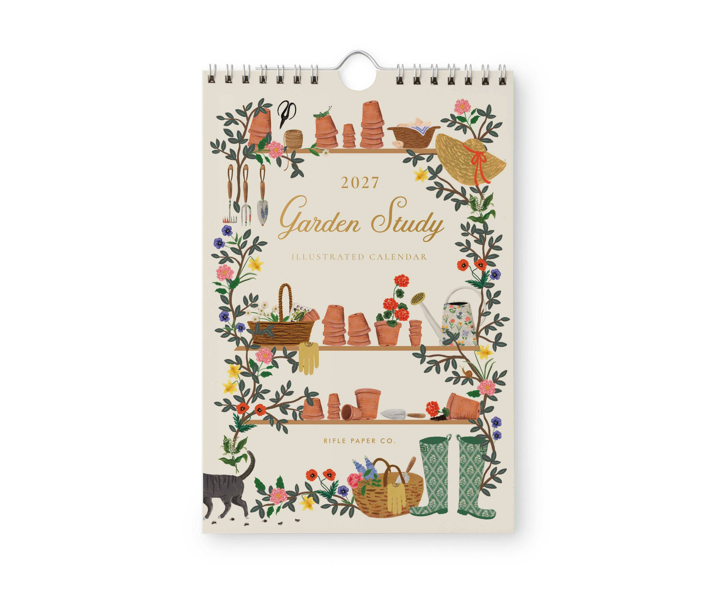 2027 Garden Study Wall Calendar