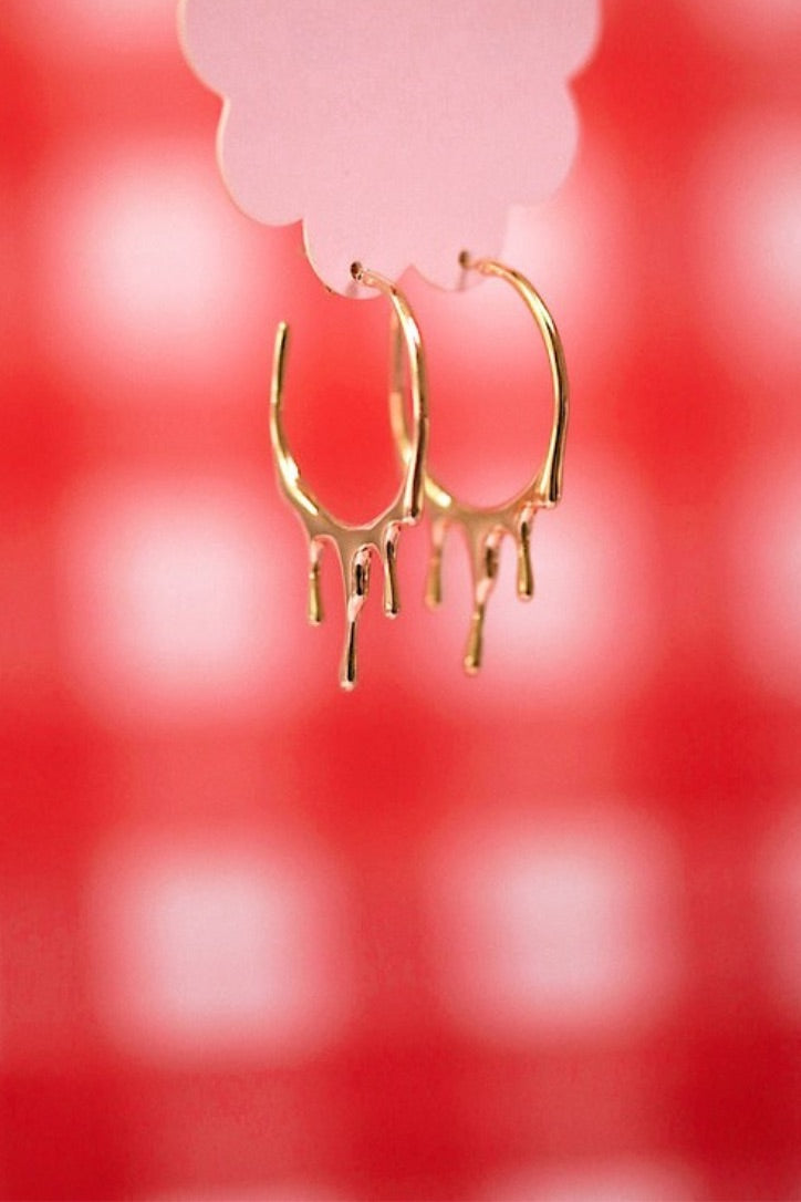 Honey Drip Hoops (Gold + Silver)