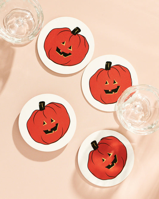 Jack-o'-Lantern - Set of 4
