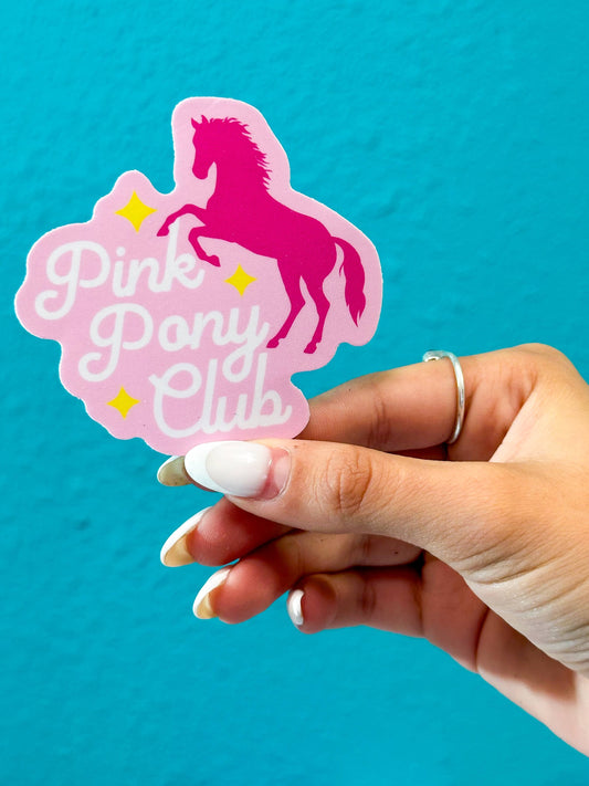 Pink Pony Club Sticker