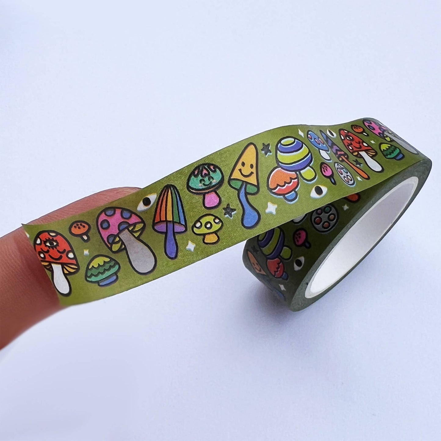 Funguys Print Washi Tape