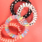 Colorful Stars Spiral Hair Ties