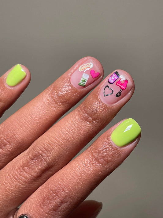 Nail Art Stickers - From Scratch