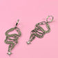 Celestial Serpent Dangles (Brass + Silver)