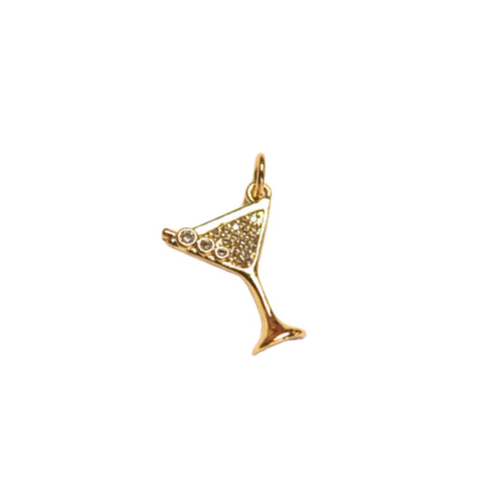 Dirty Martini Gold Charm