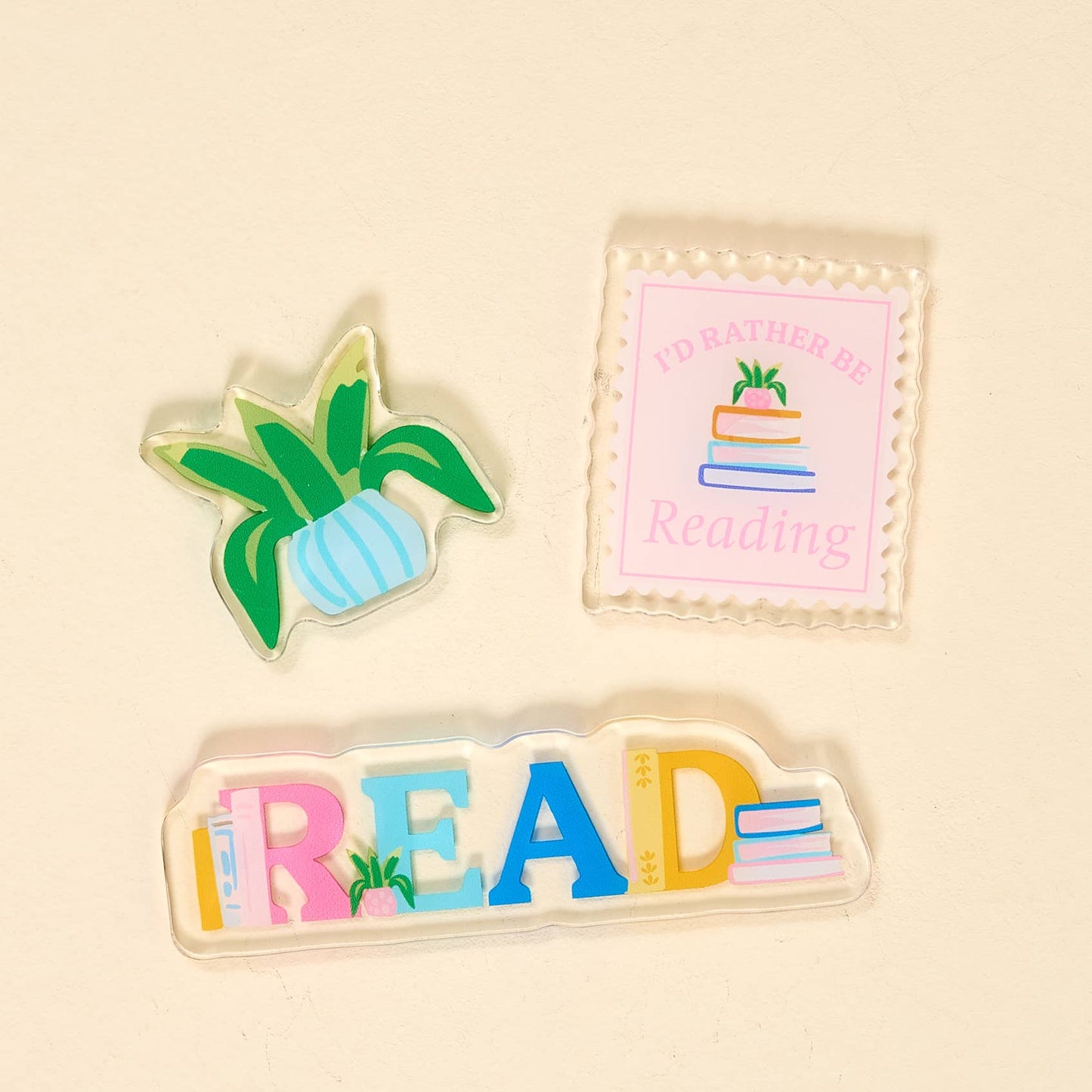 All Booked Up Magnet Set
