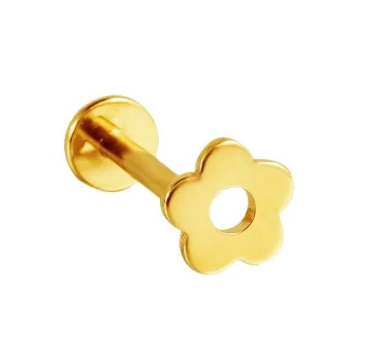 Flower Power Flat-Back Stud (Single or Pair!)