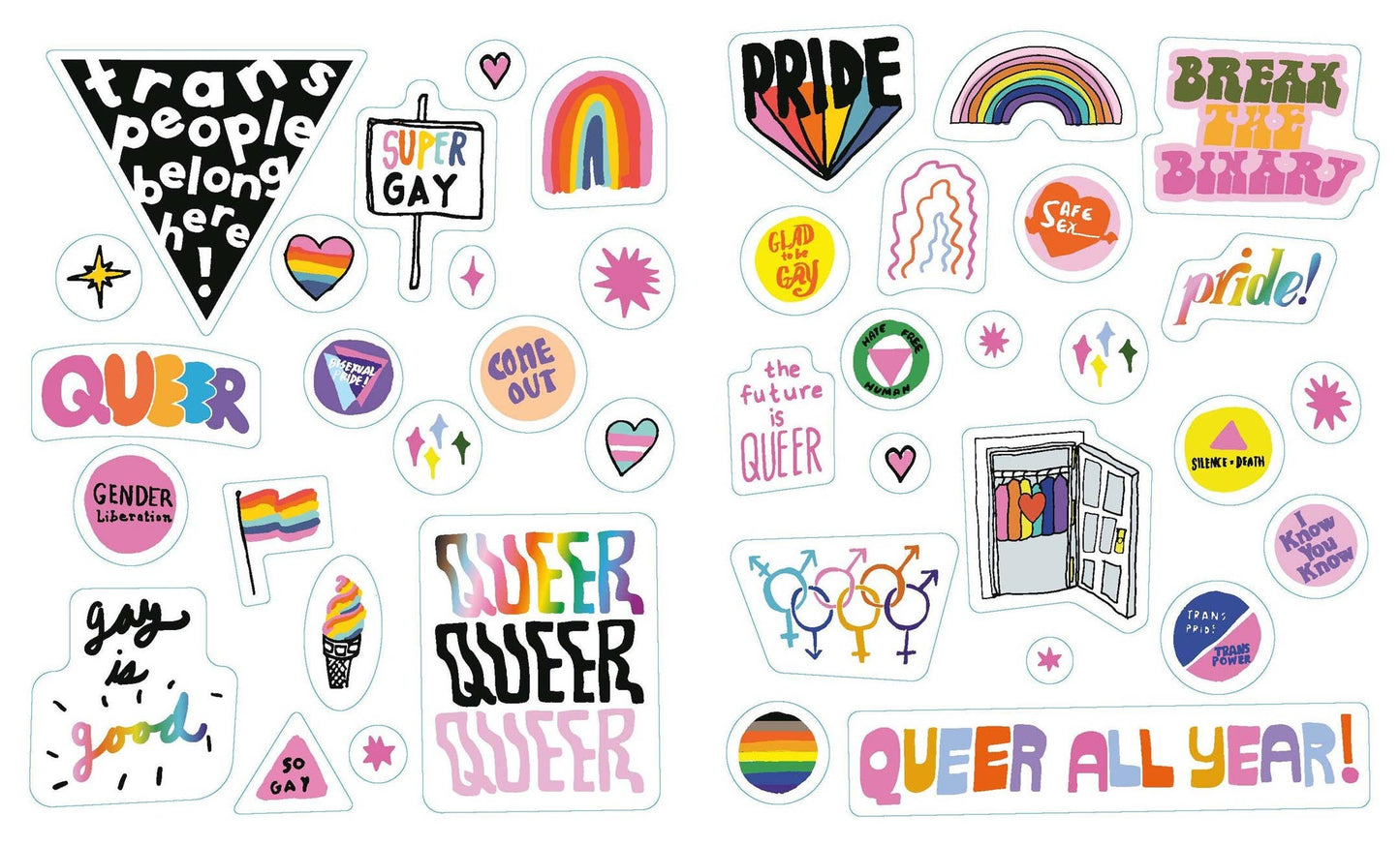 The Big Book of Queer Stickers - Paperback