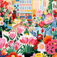 Floral Villa Diamond Painting Art Kit