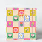 2026 Floral Checks Hardcover Planner
