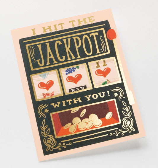 Jackpot Greeting Card