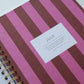 2027 Cabana Stripes Large Planner
