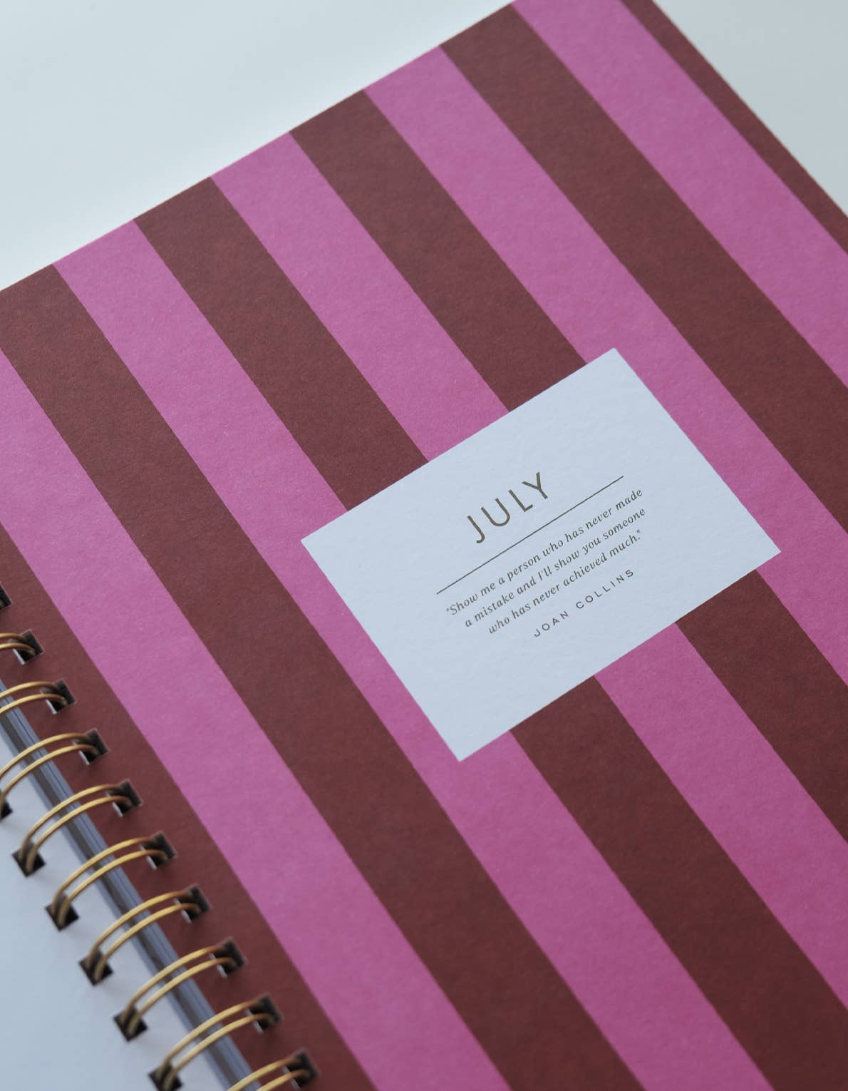 2027 Cabana Stripes Large Planner