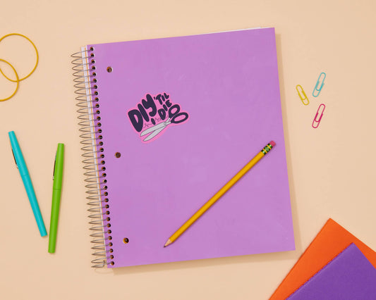 DIY Till I Die Sticker