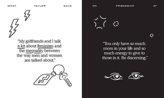 What Taylor Says Coffee Table Book