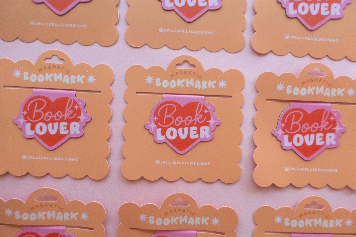 Book Lover Magnetic Bookmark