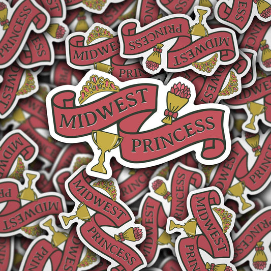 Midwest Princess Sticker