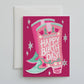 Cowgirl Boot Birthday Card