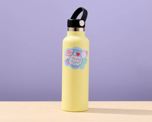 I Heart Other People's Old Stuff Sticker