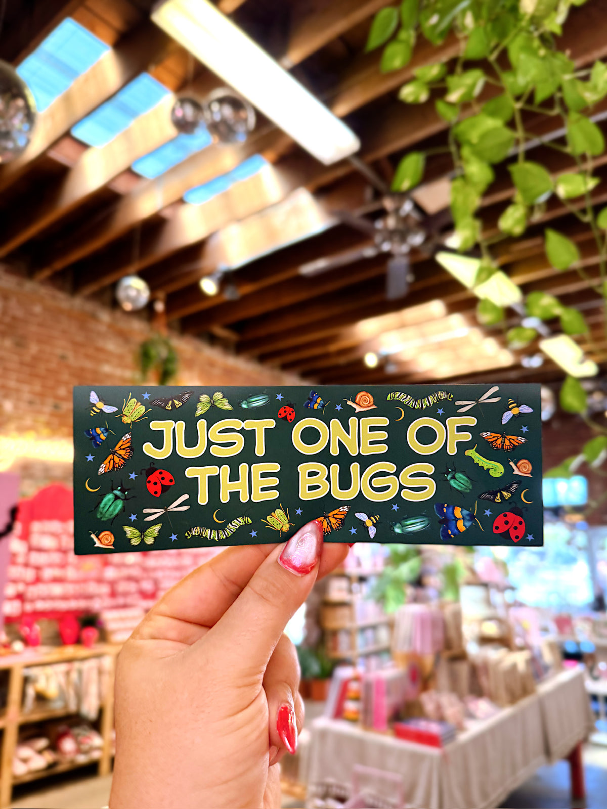 One of The Bugs Car Magnet
