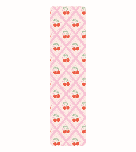Cherry Stamps Paper Bookmark