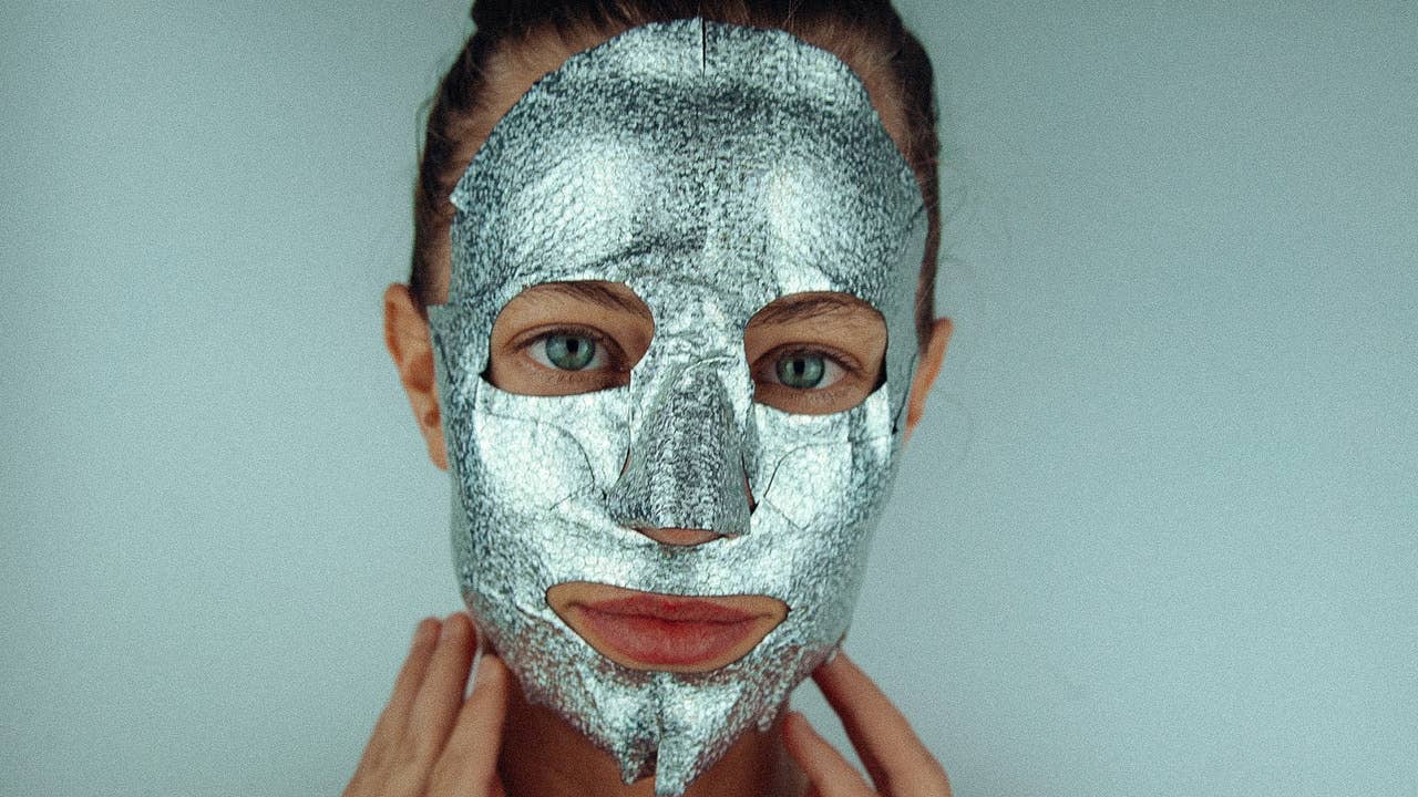 Luxury Karma Glitter Foil Facial Sheet Mask