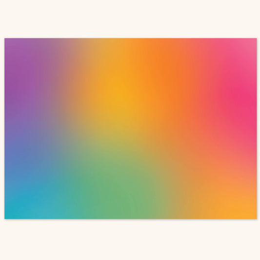 Colorful Gradient Tissue Paper