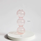 Bubble Shape Glass Vase