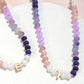 Mini Initial Multi Color Beaded Necklace