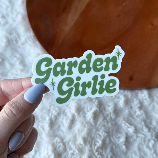 Garden Girlie Sticker