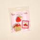 Farm Fresh Strawberries Magnet Set