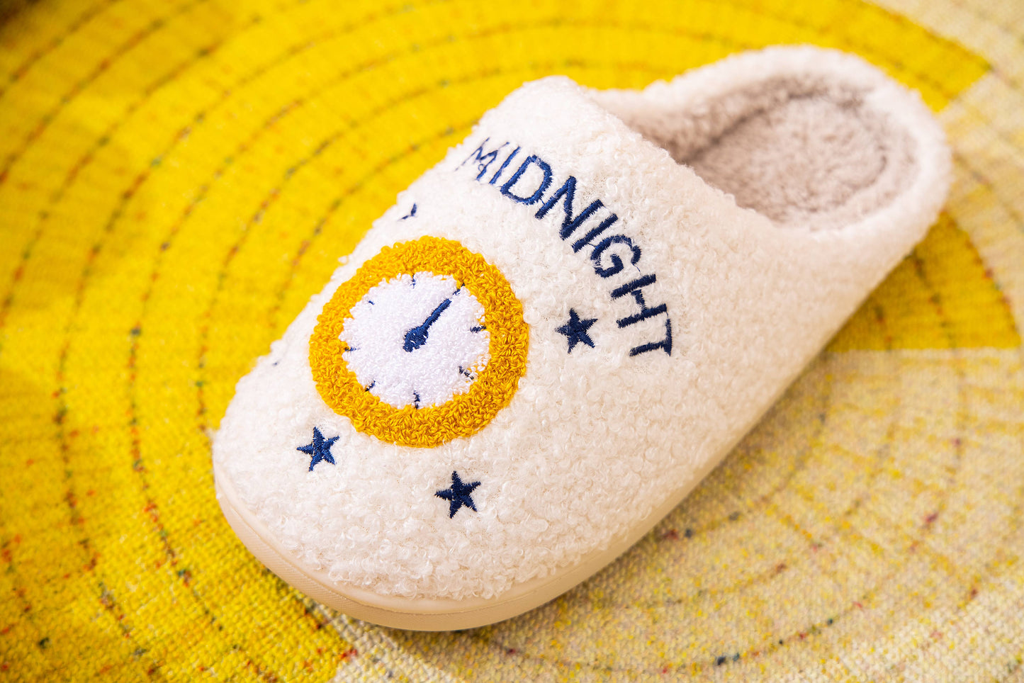 Meet Me At Midnight Plush Slippers