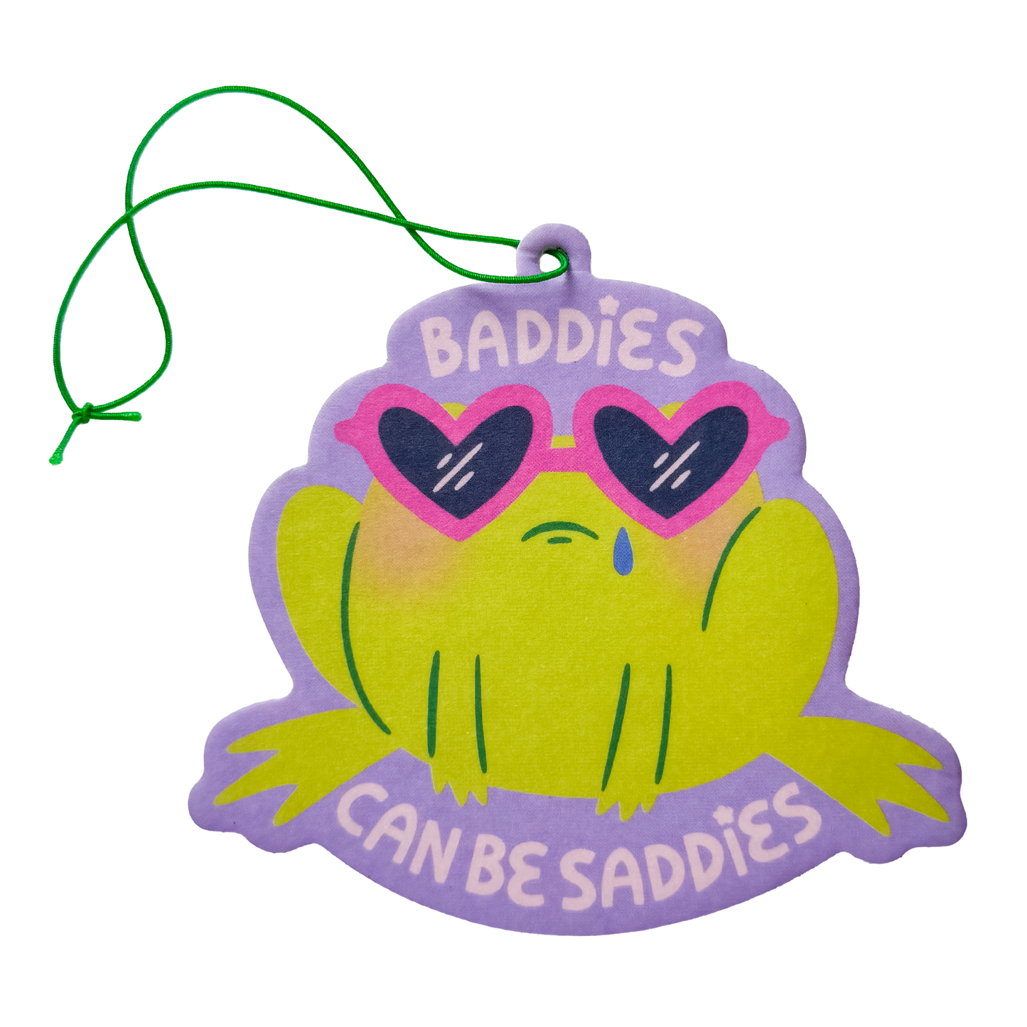 Baddies Can Be Saddies Air Freshener