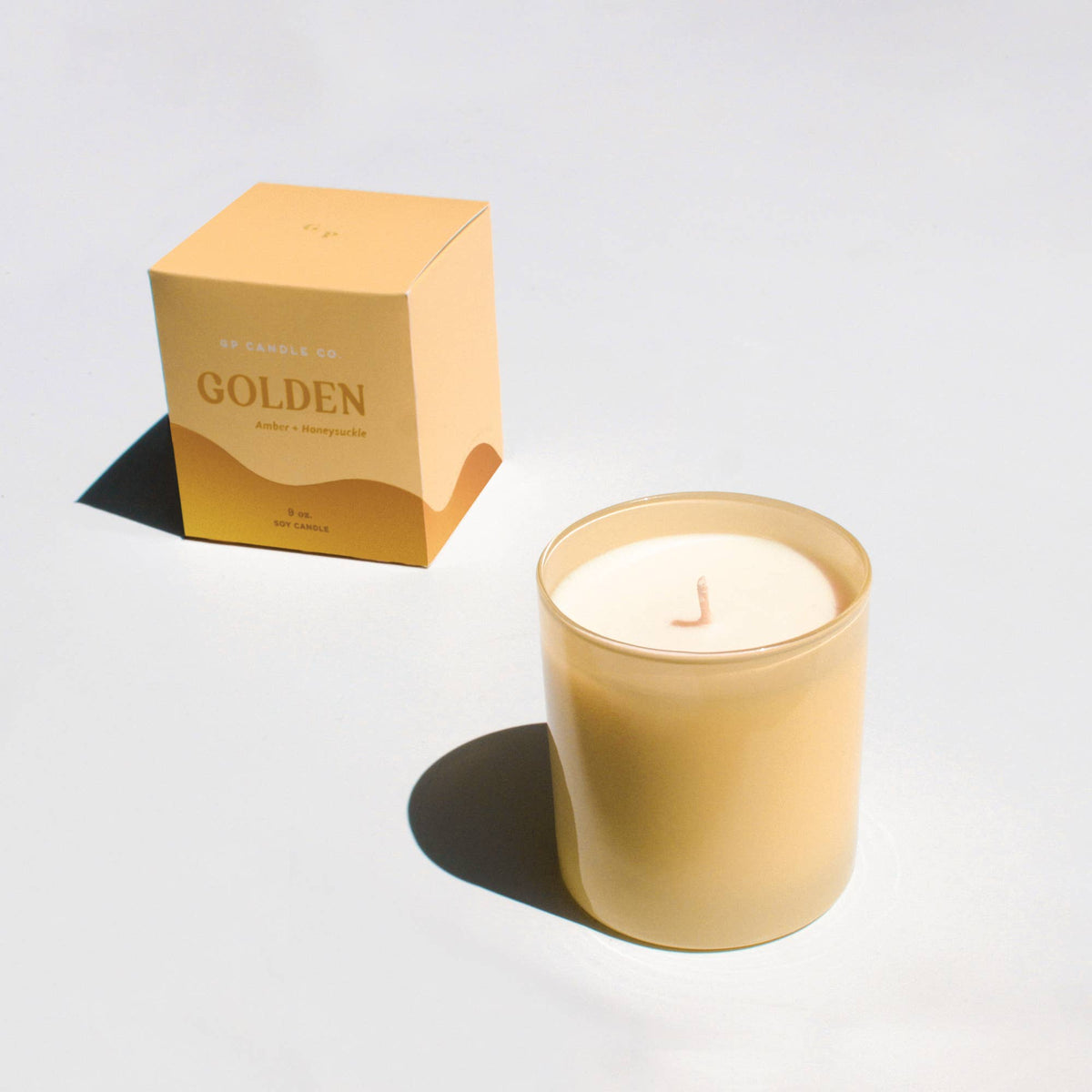 Golden 9 oz. Candle