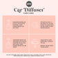 Scented Oil Car Hanger Diffusers | Core Collection