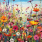California Florals Diamond Painting Art Kit